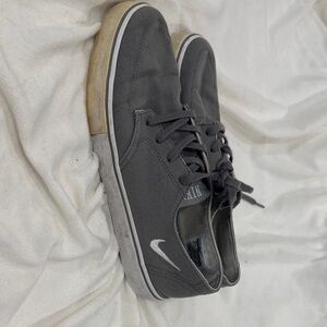 Nike Dark Gray Canvas Men's Sneakers